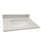 Msi Carrara Sky 31"x22" Engineered Marble Vanity Top ZOR-VANS-3122-0005 - alternate 2